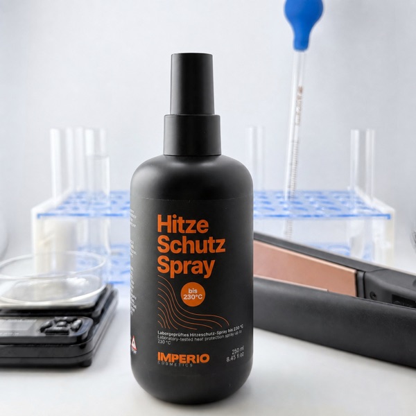 IMPERIO Hitzeschutzspray im Labortest